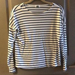 Boatneck Striped Shirt